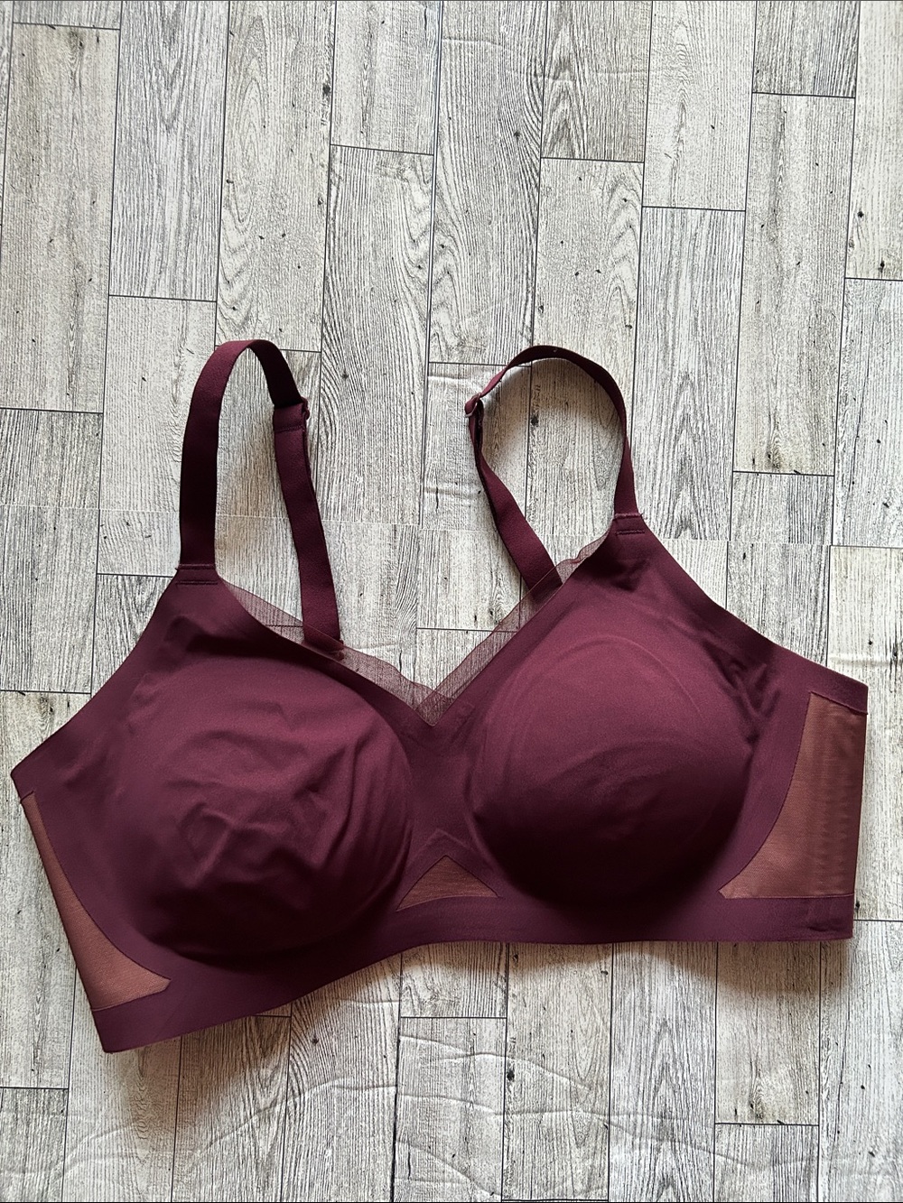 Honeylove crossover wireless bra 1x
